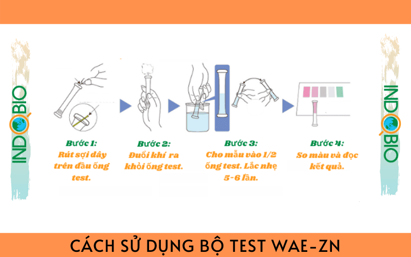 kiểm tra nhanh hàm lượng kẽm trong nước thải xi mạ